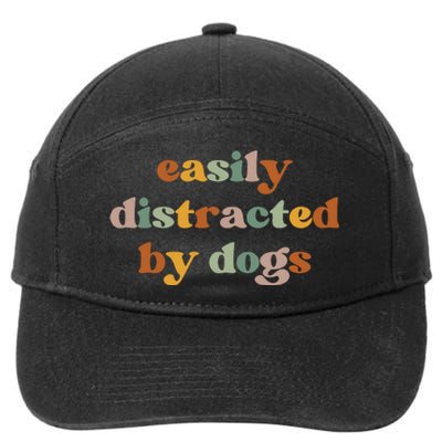 Funny Dog 7-Panel Snapback Hat