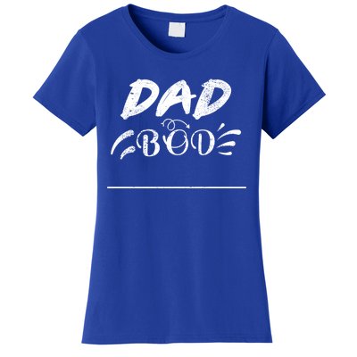 Fathers Day Funny Dad Bod Gift Father Figure Gift Women's T-Shirt