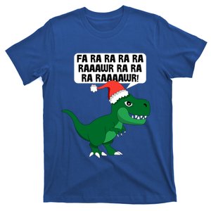 Funny Dinosaur Fa Ra Rawr Christmas Funny Gift T-Shirt