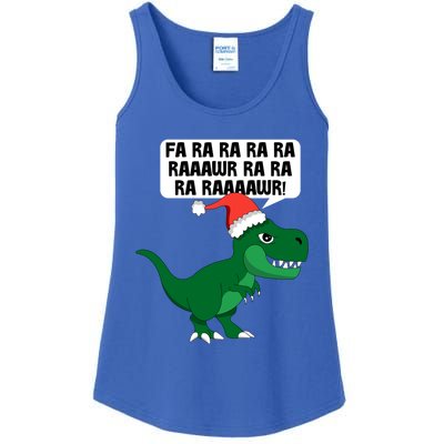 Funny Dinosaur Fa Ra Rawr Christmas Funny Gift Ladies Essential Tank