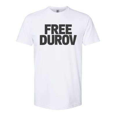 Free Durov Softstyle® CVC T-Shirt