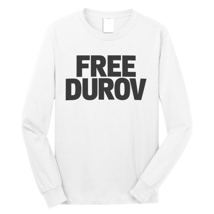 Free Durov Long Sleeve Shirt