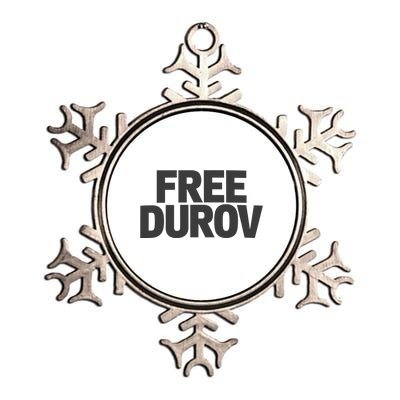 Free Durov Metallic Star Ornament