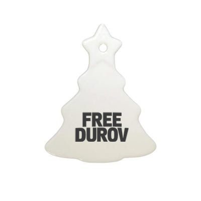 Free Durov Ceramic Tree Ornament