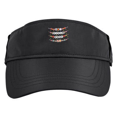 Field Day Funny Game Day Friendship Bracelets Adult Drive Performance Visor