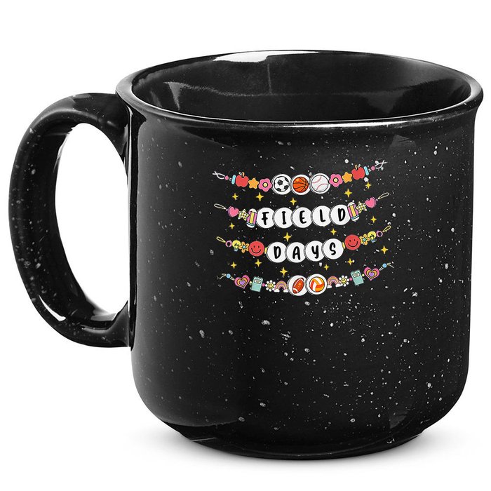 Field Day Funny Game Day Friendship Bracelets 15oz Campfire Ceramic Mug