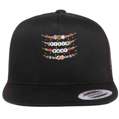 Field Day Funny Game Day Friendship Bracelets Flatbill Hat
