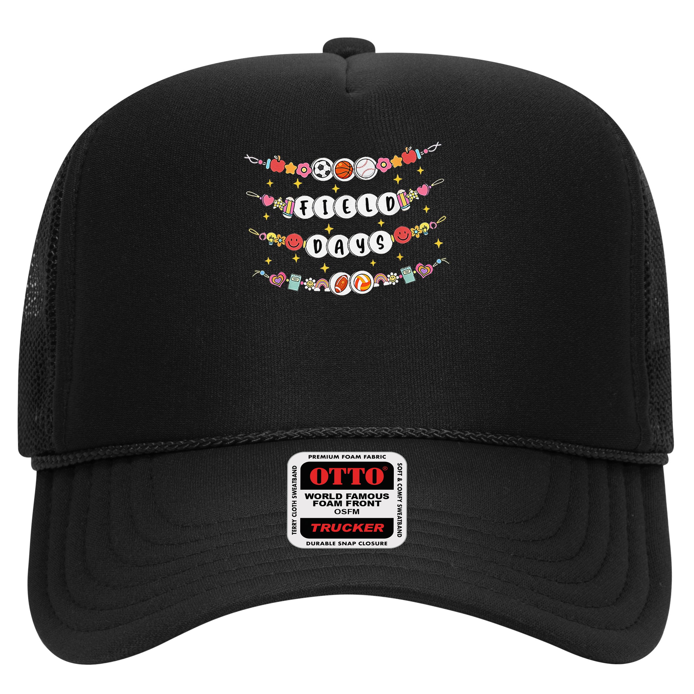 Field Day Funny Game Day Friendship Bracelets Hat