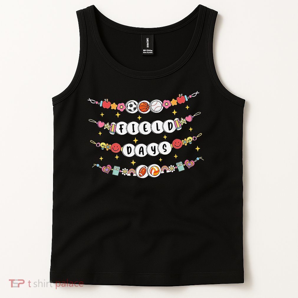Field Day Funny Game Day Friendship Bracelets Tank Top