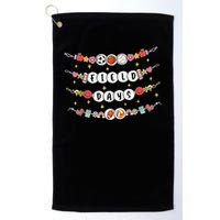 Field Day Funny Game Day Friendship Bracelets Golf Towel
