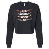 Field Day Funny Game Day Friendship Bracelets Cropped Pullover Crew