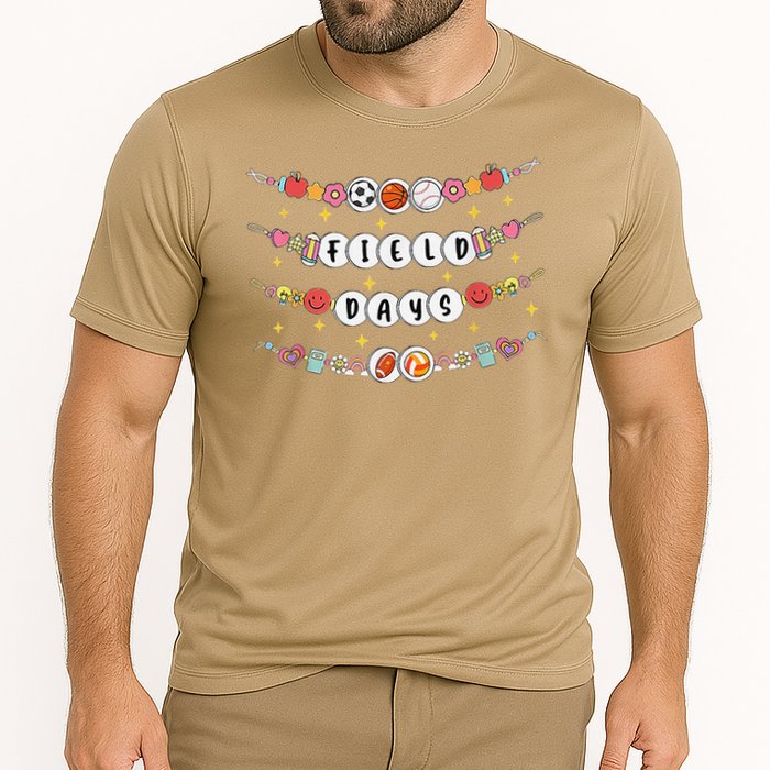 Field Day Funny Game Day Friendship Bracelets Cooling Performance Crew T-Shirt