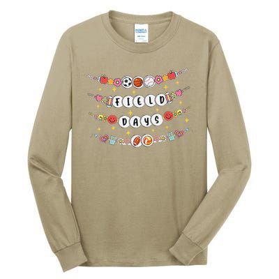 Field Day Funny Game Day Friendship Bracelets Tall Long Sleeve T-Shirt