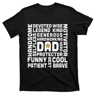 Father's Day For Dads Worlds Greatest Dad Proud Father T-Shirt