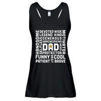 Father's Day For Dads Worlds Greatest Dad Proud Father Ladies Essential Flowy Tank