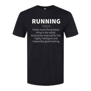 Funny Definition Funny 5k Marathon Runner Gift Softstyle CVC T-Shirt