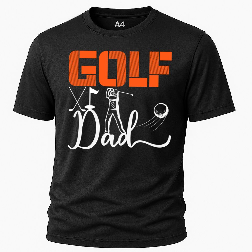 Father's Day Funny Golf Dad Best Dad By Par Gift For Dad Performance Shirt