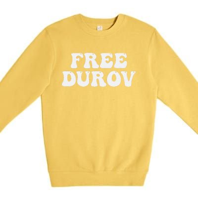 Free Durov Premium Crewneck Sweatshirt