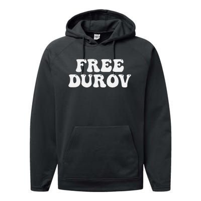 Free Durov Performance Fleece Hoodie