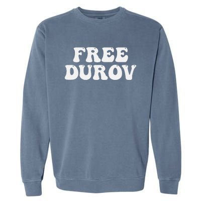 Free Durov Garment-Dyed Sweatshirt