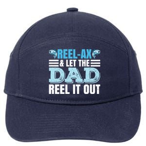 Fathers Day Fishing Pun Fishing Dad Gift 7-Panel Snapback Hat