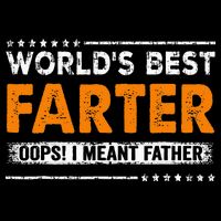 Fathers Day Funny Worlds Best Farter I Mean Father Youth Performance Sprint T-Shirt