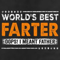 Fathers Day Funny Worlds Best Farter I Mean Father Golf Towel