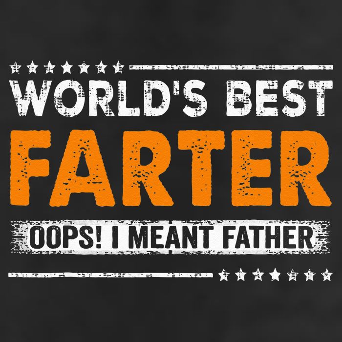 Fathers Day Funny Worlds Best Farter I Mean Father Golf Towel