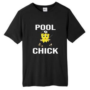 Father's Day Funny Pool Chick 8 Ball Billiards Gift For Dad Tall Fusion ChromaSoft Performance T-Shirt