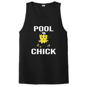 Father's Day Funny Pool Chick 8 Ball Billiards Gift For Dad PosiCharge Competitor Tank