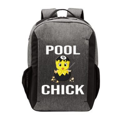 Father's Day Funny Pool Chick 8 Ball Billiards Gift For Dad Vector Backpack