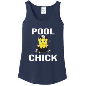 Father's Day Funny Pool Chick 8 Ball Billiards Gift For Dad Ladies Essential Tank