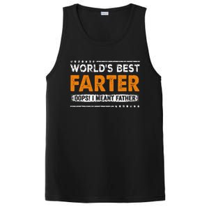 Father's Day Funny World's Best Farter I Mean Father PosiCharge Competitor Tank