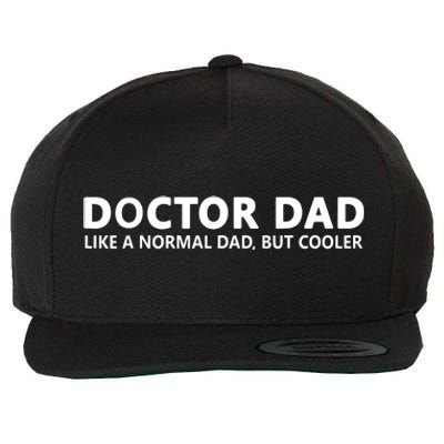 Funny Doctor Father Doctor Dad Wool Snapback Cap