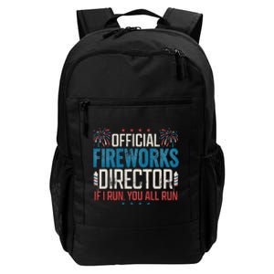 Fireworks Director Funny 4th of July Firework Director Daily Commute Backpack