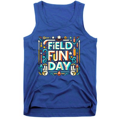 Field Day Fun Day 2024 Funny For Teacher And Field Day Gift Tank Top