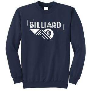 Father's Day Funny Billiards 8 Ball Gift For Dad Sweatshirt