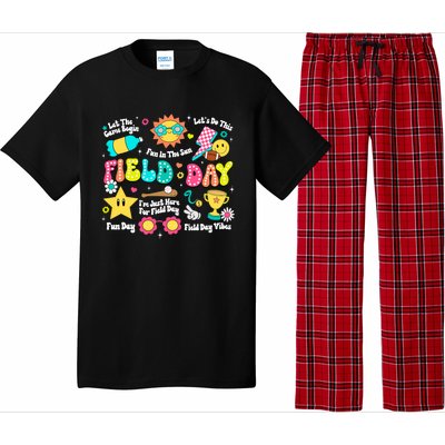 Field Day Fun Day Let The Games Begin 2024 Teacher Pajama Set