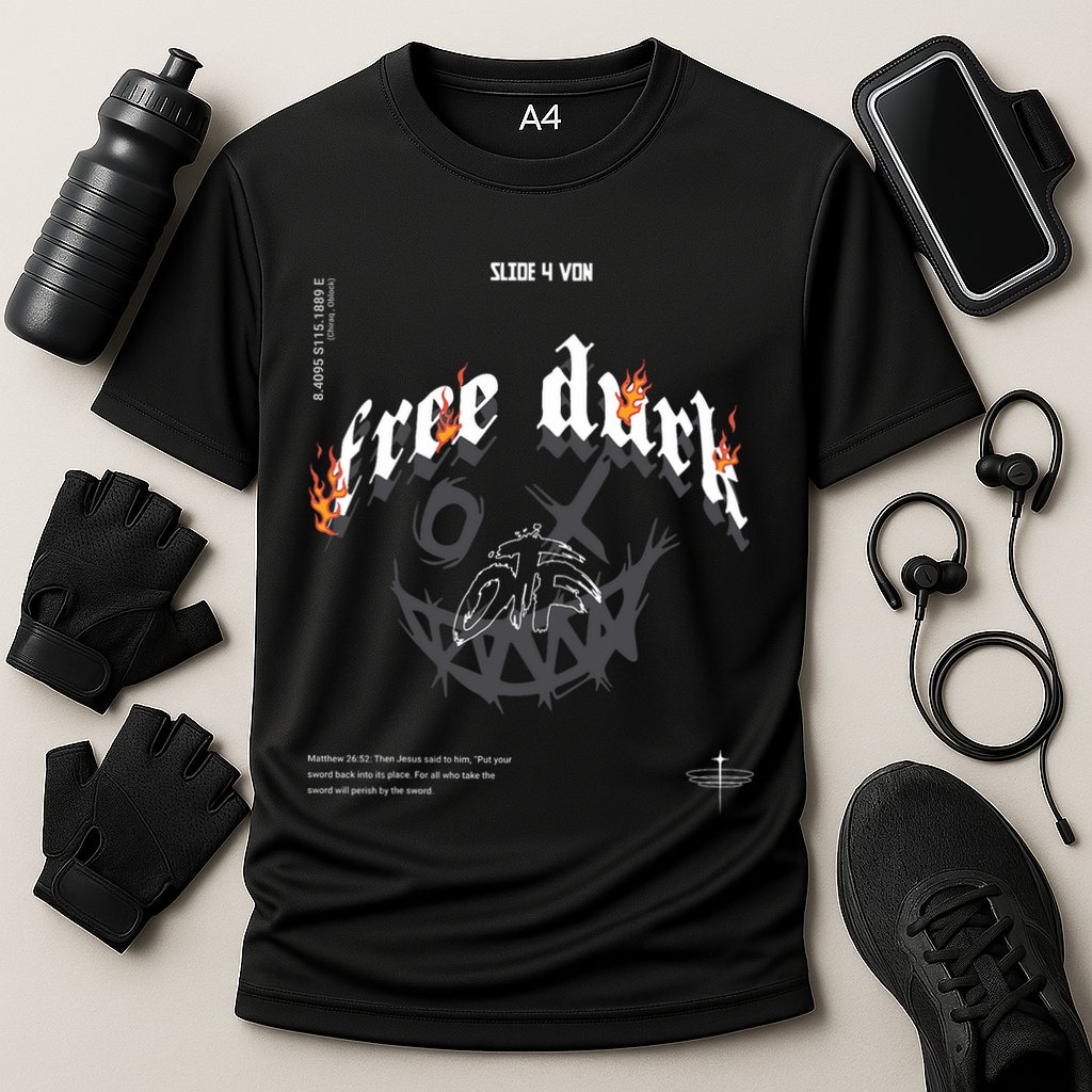 Free Durk Cooling Performance Crew T-Shirt