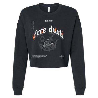 Free Durk Cropped Pullover Crew