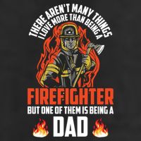 Firefighter Dad Firefighting Best Daddy Ever Fathers Day Gift 11oz C Handle Ceramic Mug
