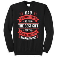 Fathers Day For Dad From Daughter Son Wife Funny Dad Sweatshirt