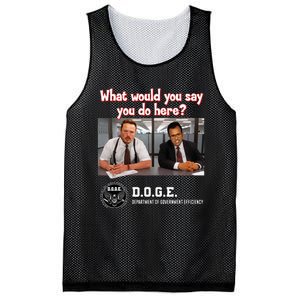 Funny D.O.G.E. Mesh Reversible Basketball Jersey Tank