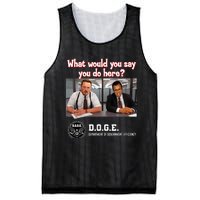 Funny D.O.G.E. Mesh Reversible Basketball Jersey Tank