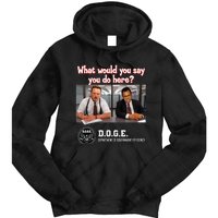 Funny D.O.G.E. Tie Dye Hoodie