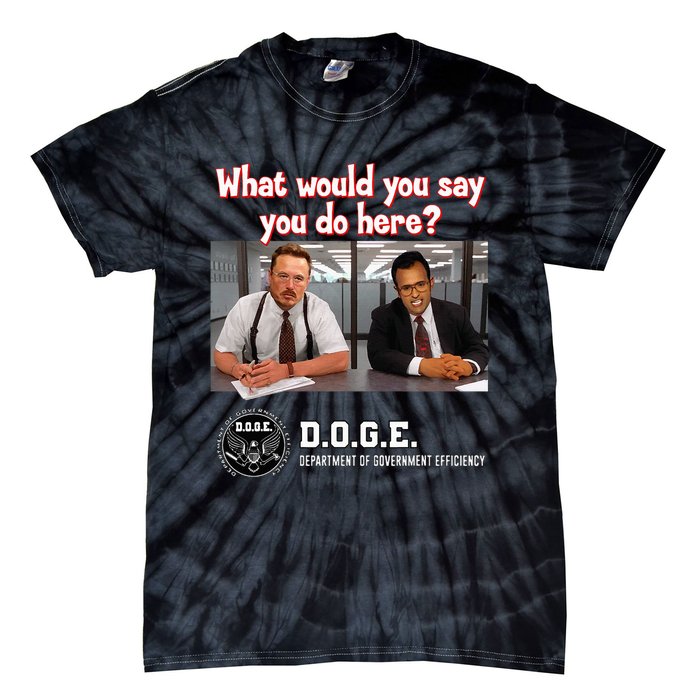 Funny D.O.G.E. Tie-Dye T-Shirt