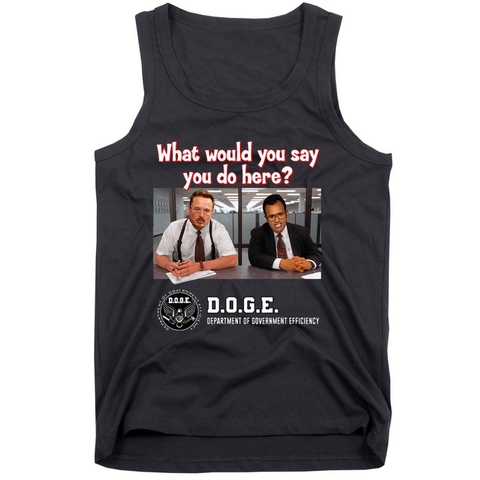 Funny D.O.G.E. Tank Top