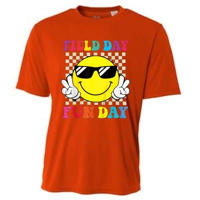 Field Day Fun Day Funny For Teacher Field Day 2024 Gift Cooling Performance Crew T-Shirt