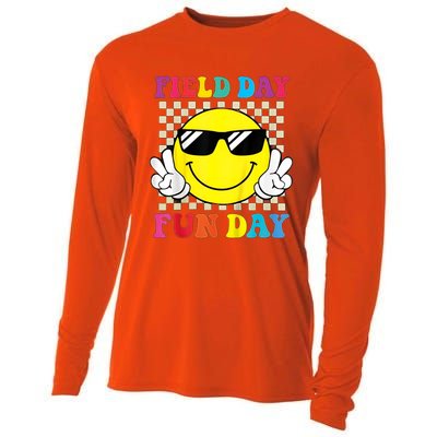 Field Day Fun Day Funny For Teacher Field Day 2024 Gift Cooling Performance Long Sleeve Crew