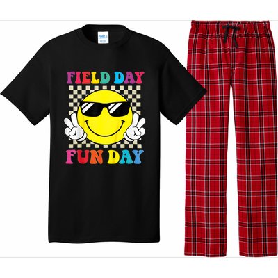 Field Day Fun Day Funny For Teacher Field Day 2024 Gift Pajama Set